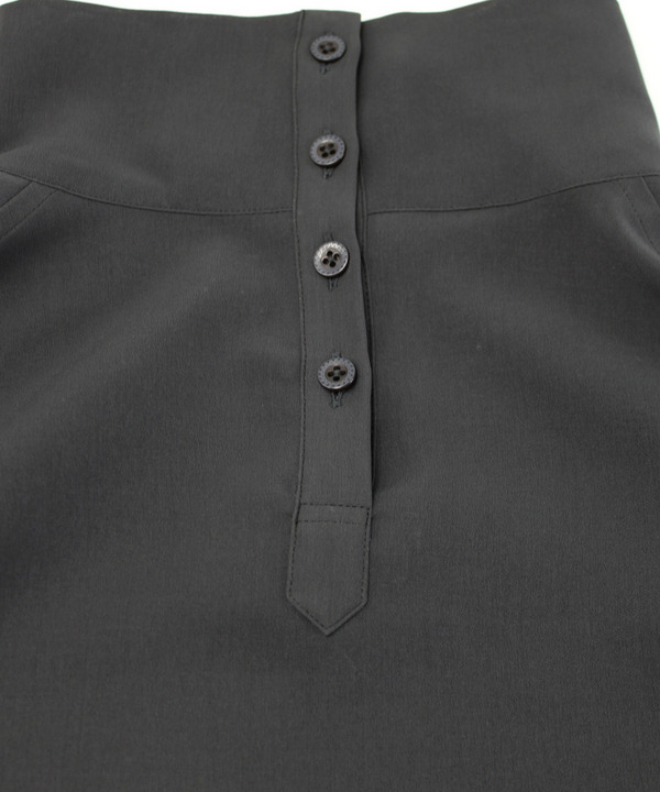 HIGH NECK SHIRT 詳細画像 GRAY 11