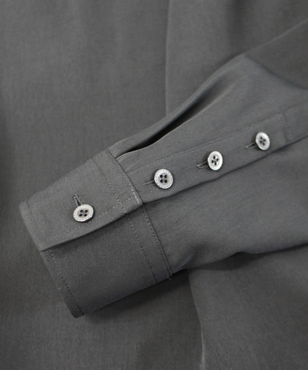 HIGH NECK SHIRT 詳細画像 GRAY 12