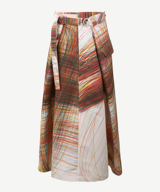 ANREALAGE×HERALBONY WRAP FLARE SKIRT