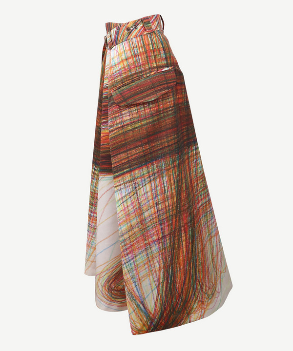 ANREALAGE&times;HERALBONY WRAP FLARE SKIRT 詳細画像 MOMOKO NAKAGAWA 2