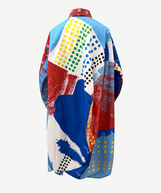 ANREALAGE&times;HERALBONY BALL SHIRT ONE PIECE 詳細画像