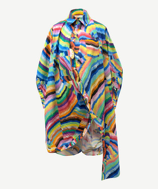 ANREALAGE&times;HERALBONY BALL SHIRT ONE PIECE 詳細画像