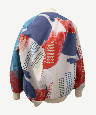 ANREALAGE&times;HERALBONY JACQUARD BALL BLOUSON 詳細画像