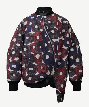 ANREALAGE&times;HERALBONY JACQUARD BALL BLOUSON 詳細画像