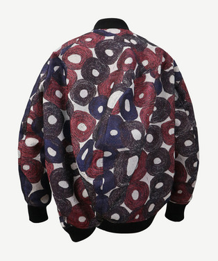 ANREALAGE&times;HERALBONY JACQUARD BALL BLOUSON 詳細画像