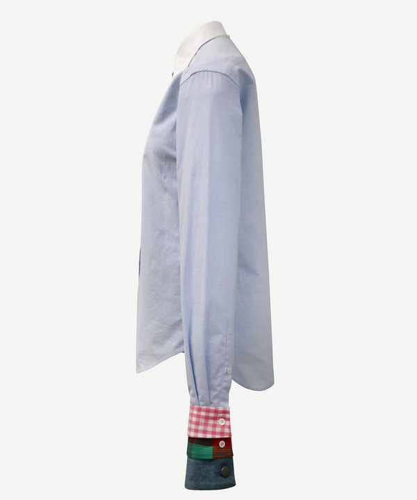 CONTRAST COLLAR SHIRT 詳細画像 SAXE 2