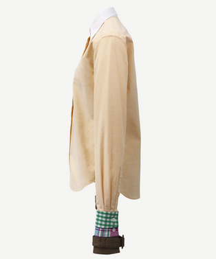 CONTRAST COLLAR SHIRT 詳細画像