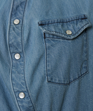 BALL LIGHT DENIM SHIRT 詳細画像