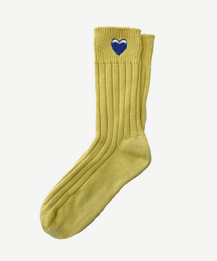 ICONIC HEART RIB SOCKS 詳細画像
