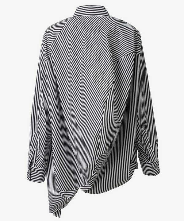 BALL STRIPE SHIRT 詳細画像 WHITE&times;BLUE 4