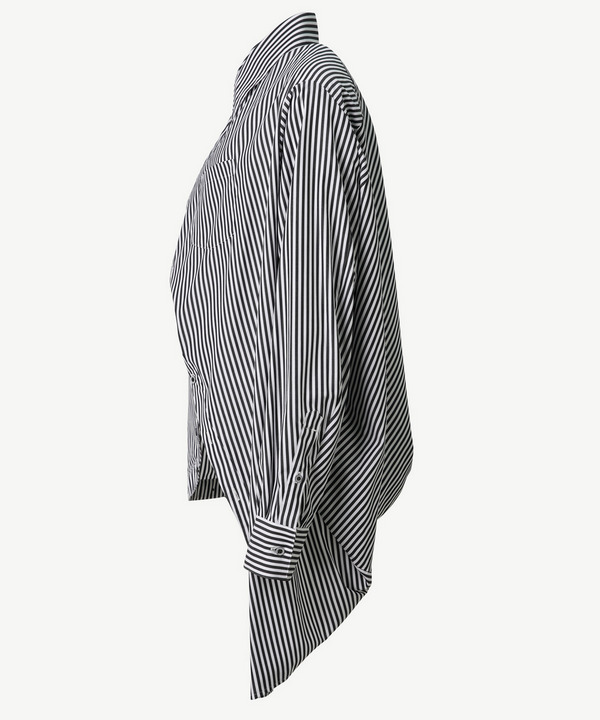 BALL STRIPE SHIRT 詳細画像 BLACK&times;WHITE 2