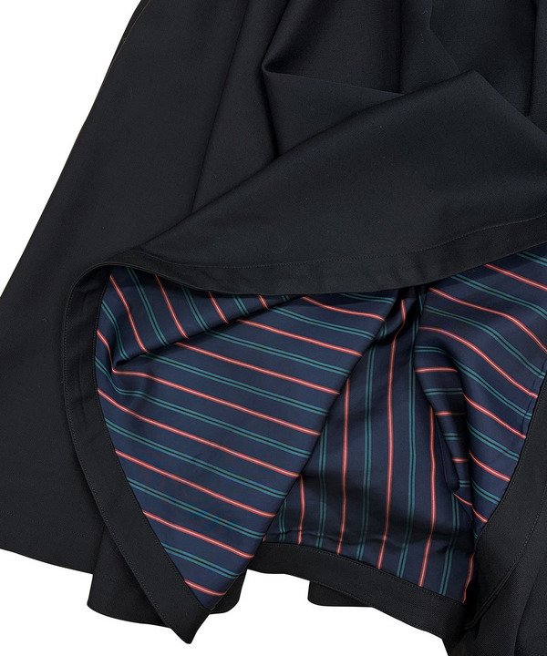 WIDE FLARED HALF PANTS 詳細画像 BLACK 4