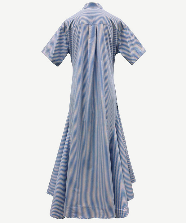 RUFFLED SHIRT DRESS 詳細画像 GREEN 5