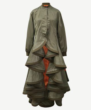 RUFFLED JACKET DRESS 詳細画像