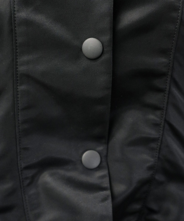 RUFFLED JACKET DRESS 詳細画像 BLACK 5