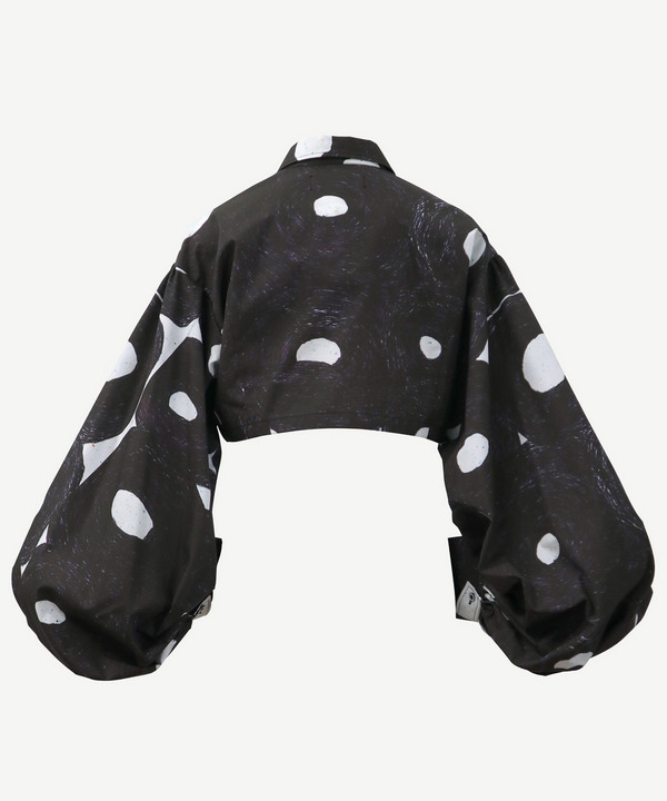 ANREALAGE&times;HERALBONY POWER SLEEVE CROPPED SHIRT 詳細画像 SANAE SASAKI 3