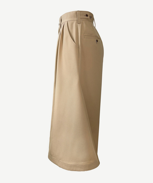 HOMME WIDE FLARED HALF PANTS 詳細画像 BEIGE 2