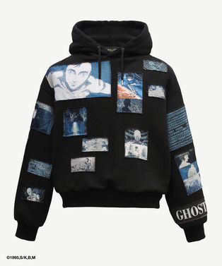 GITS SCENE PATCHWORK HOODIE