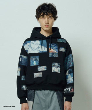 GITS SCENE PATCHWORK HOODIE 詳細画像