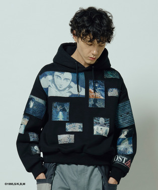 GITS SCENE PATCHWORK HOODIE 詳細画像