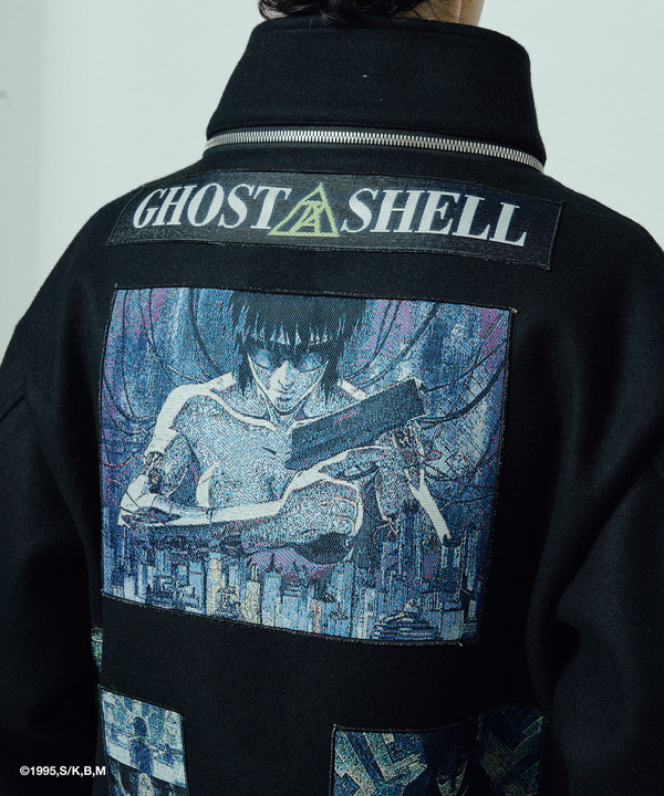 GITS SCENE PATCHWORK BLOUSON 詳細画像 BLACK&times;BLACK 15