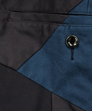 WRAP PATCHWORK CHINO SHORTS 詳細画像