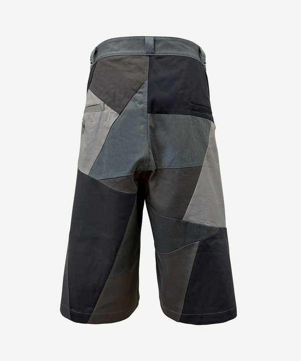 WRAP PATCHWORK CHINO SHORTS 詳細画像 GRAY 3