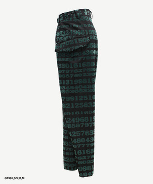 GITS DIGITAL CODE WRAP PANTS 詳細画像
