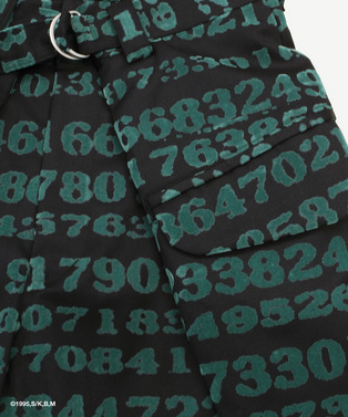 GITS DIGITAL CODE WRAP PANTS 詳細画像
