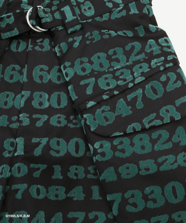 GITS DIGITAL CODE WRAP PANTS 詳細画像 BLACK 4