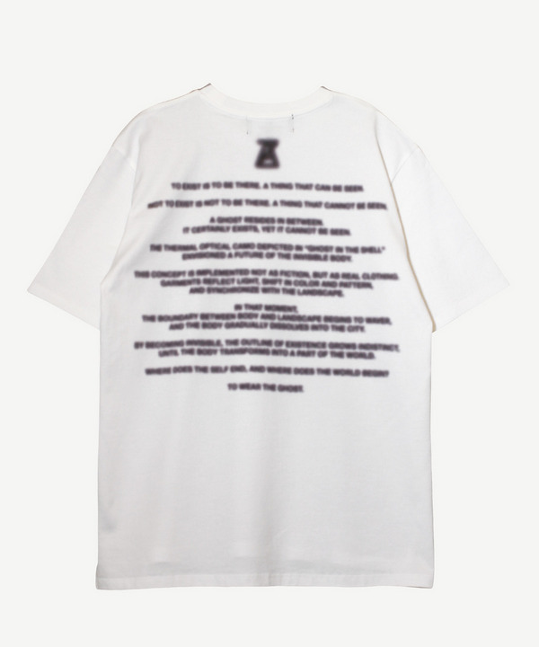 GHOST AZ LOGO T-SHIRT 詳細画像 WHITE 2