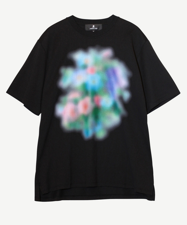 GHOST FLOWER BOUQUET T-SHIRT 詳細画像 BLACK 1