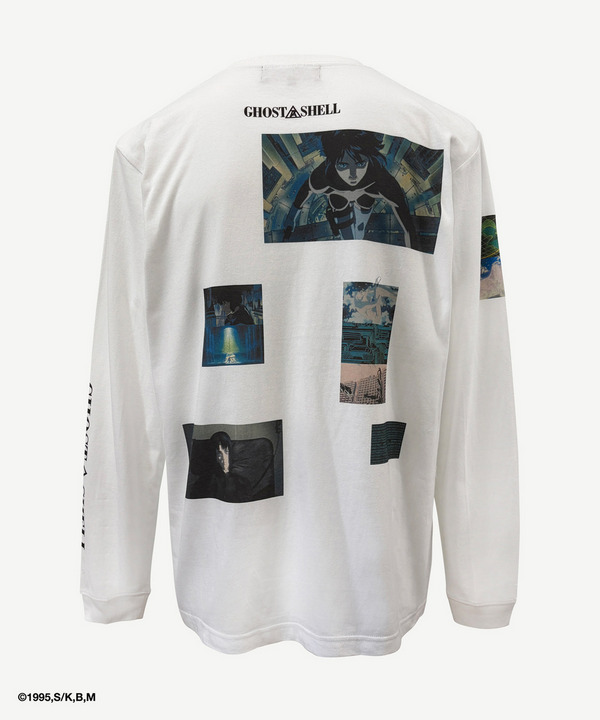 GITS SCENE COLLAGE L/S T-SHIRT 詳細画像 WHITE 3