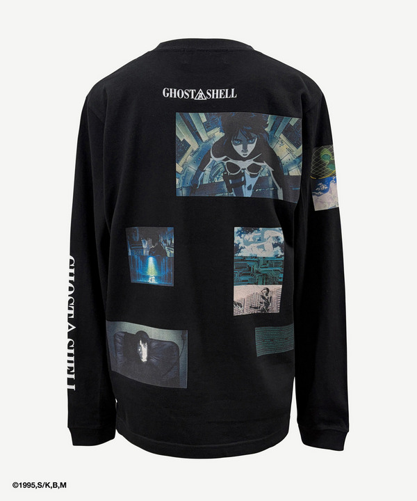 GITS SCENE COLLAGE L/S T-SHIRT 詳細画像 BLACK 3