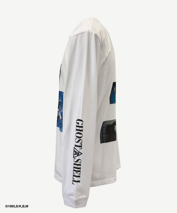 GITS SCENE COLLAGE L/S T-SHIRT 詳細画像 BLACK 6