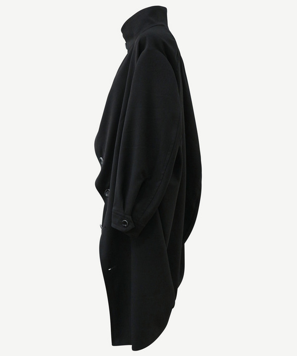BALL STAND COLLAR COAT 詳細画像 BLACK 2