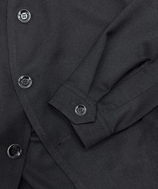 BALL STAND COLLAR COAT 詳細画像 BLACK 5