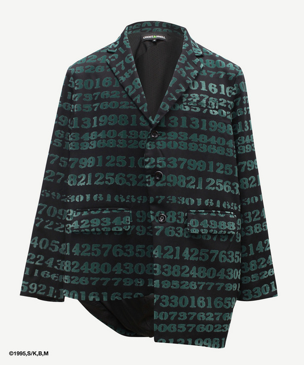 GITS DIGITAL CODE BALL JACKET 詳細画像 BLACK 1
