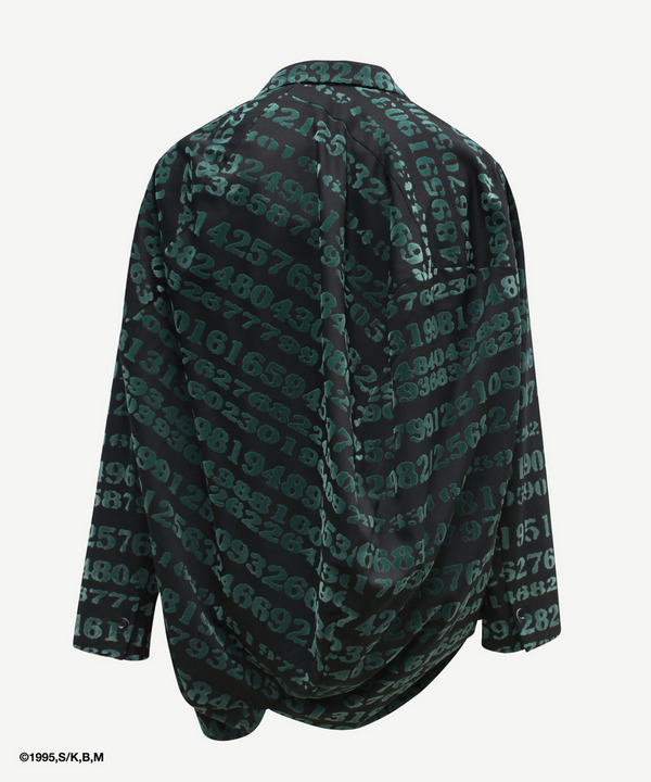 GITS DIGITAL CODE BALL JACKET 詳細画像 BLACK 3