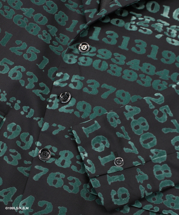 GITS DIGITAL CODE BALL JACKET 詳細画像 BLACK 4