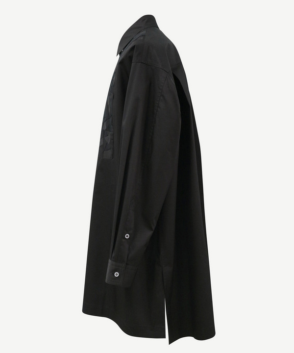 PATCHWORK PART LONG SHIRTS 詳細画像 WHITE 6