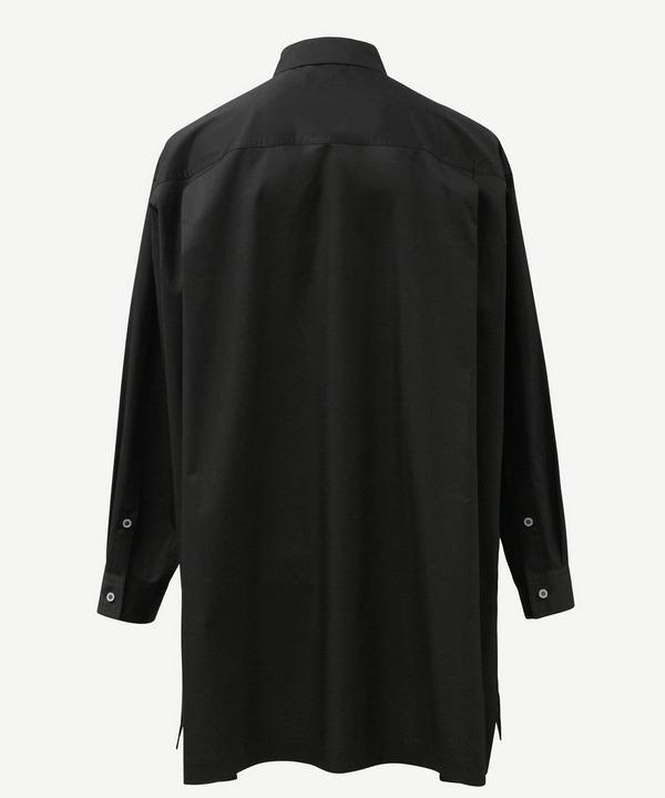 PATCHWORK PART LONG SHIRTS 詳細画像 BLACK 3