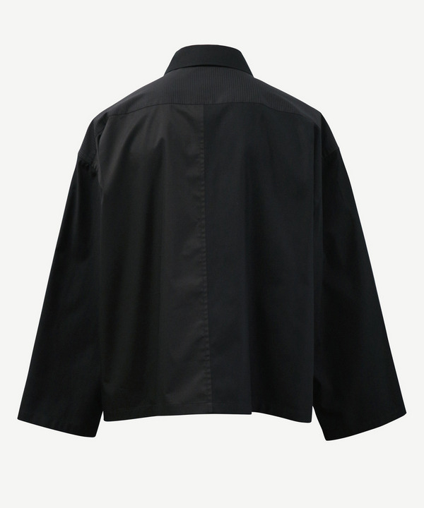 ZOOM PATCHWORK SHIRT 詳細画像 BLACK 3