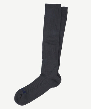 PATCHWORK JACQUARD LONG SOCKS 詳細画像