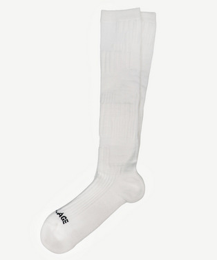 PATCHWORK JACQUARD LONG SOCKS 詳細画像