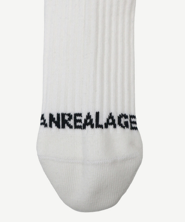 PATCHWORK JACQUARD LONG SOCKS 詳細画像 WHITE 2